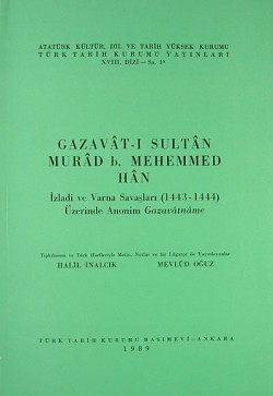 Gazavat-ı Sultan Murad B.Mehemmed Han Gazavat-ı Sultan Murad B.Mehemmed Han