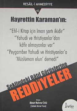 Hayrettin Karaman'ın Reddiyeler Hayrettin Karaman'ın Reddiyeler