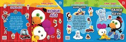 Komik Aile - Bahçe Keyfi / Limon İle Zeytin Çıkartmalı Hikayeler Komik Aile - Bahçe Keyfi / Limon İle Zeytin Çıkart