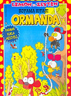 Ormanda / Boyama Kitabı / Limon ile Zeytin Ormanda / Boyama Kitabı / Limon ile Zeytin