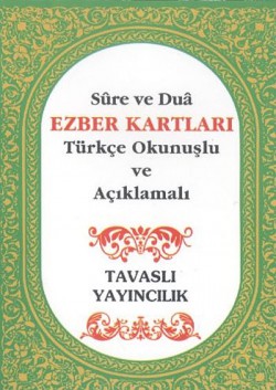 Sure ve Dua Ezber Kartları Türkçe Okunuşlu ve Açıklamalı Kutulu Sure ve Dua Ezber Kartları Türkçe Okunuşlu ve Açık