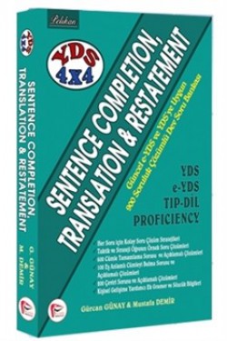 YDS 4x4 Sentence Completion, Translation - Restatement YDS 4x4 Sentence Completion, Translation - Restate