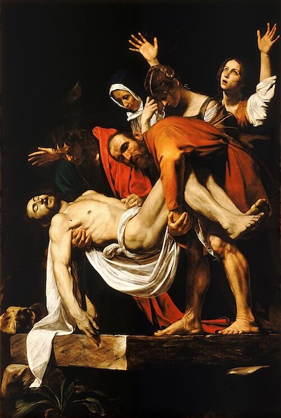 The Entombment of Christ by Caravaggio