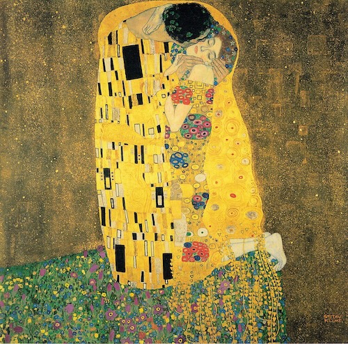 Der Kuss (The Kiss) by Gustav Klimt, 1907–1908