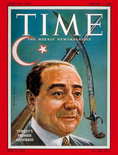 Adnan Menderes Time kapağı