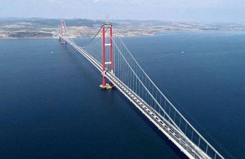 1915 Çanakkale Köprüsü 18 Mart 2022 tarihinde açılıyor. 1915 Çanakkale Köprüsü 18 Mart 2022 tarihinde açılıyor.