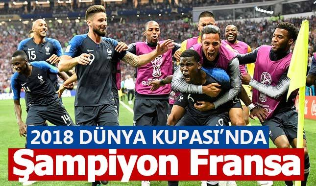 2018 Dünya Kupasında Şampiyon 2018 Dünya Kupasında Şampiyon