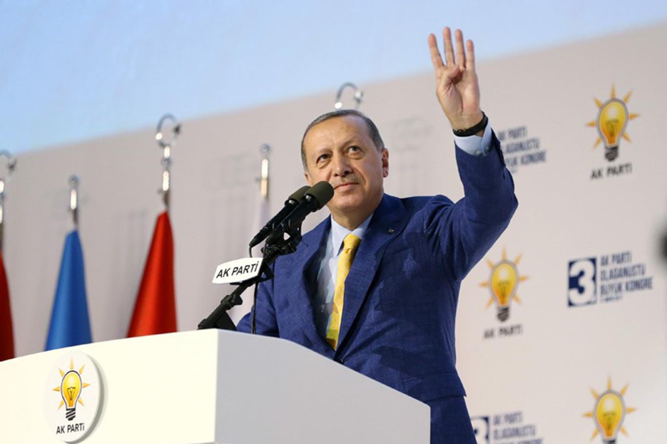 Cumhurbaşkanı Recep Tayyip Erdoğan, yeniden AK Parti Genel Başkanı Cumhurbaşkanı Recep Tayyip Erdoğan, yeniden AK Parti Genel Başkanı