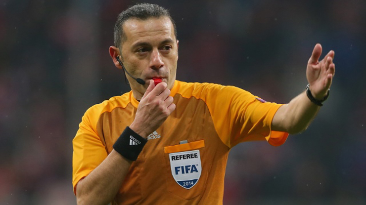 FIFA Kokartlı Hakem Cüneyt Çakır, 2016 Olimpiyatları İçin Rio'ya Gitti FIFA Kokartlı Hakem Cüneyt Çakır, 2016 Olimpiyatları İçin Rio'ya Gitti