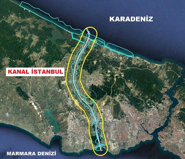 Kanal İstanbul'un üzerine inşa edilecek ilk köprünün temeli, Cumhurbaşkanı Recep Tayyip Erdoğan ın katılımıyla 26 Haziran 2021 tarihinde atıldı.