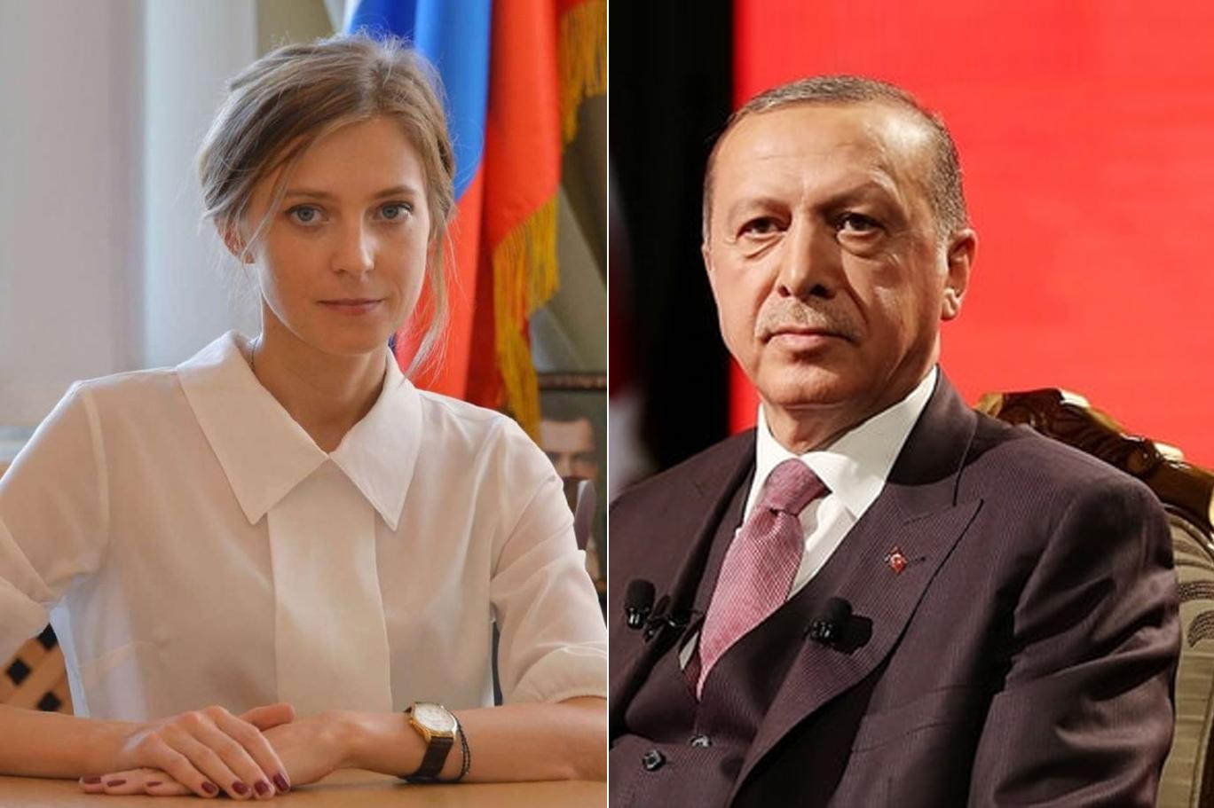 Kırımlı milletvekili Natalia Poklonskaya, “Sayın Erdoğan'ın Kırım'ın Rusya'ya ait olduğunu kabul etmemesi tuhaf” dedi. Kırımlı milletvekili Natalia Poklonskaya, “Sayın Erdoğan'ın Kırım'ın Rusya'ya ait olduğunu kabul etmemesi tuhaf” dedi.