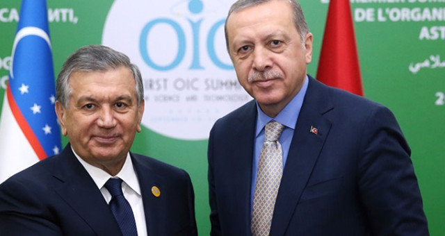 Özbekistan Cumhurbaşkanı Şevket Mirziyoyev, Cumhurbaşkanı Recep Tayyip Erdoğan’ın konuğu olarak Türkiye’ye gelecek. Özbekistan Cumhurbaşkanı Şevket Mirziyoyev, Cumhurbaşkanı Recep Tayyip Erdoğan’ın konuğu olarak Türkiye’ye gelecek.