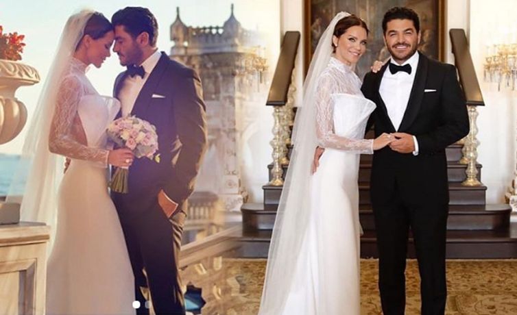 Sunucu ve eski manken Ebru Şallı iki yıldır birlikte olduğu Uğur Akkuş dün gece Çırağan Sarayı’nda, evlendi.