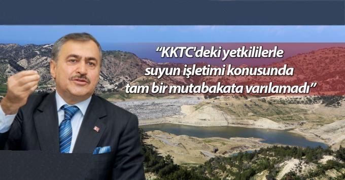 Türkiye ile KKTC anlaşamadı su denize akıyor Türkiye ile KKTC anlaşamadı su denize akıyor