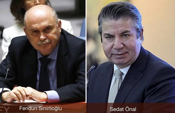 Türkiye’nin BM Temsilcisi Feridun Sinirlioğlu görevden alındı, yerine Sedat Önal atandı Türkiye’nin BM Temsilcisi Feridun Sinirlioğlu görevden alındı, yerine Sedat Önal atandı